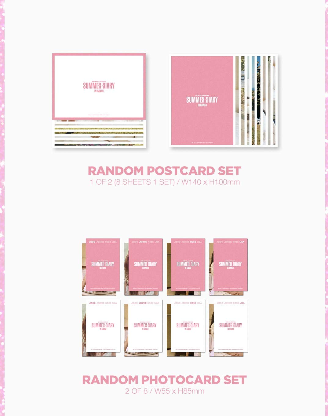 2019 Blackpinks Summer Diary In Hawaii Incl 168pg Photobook Region